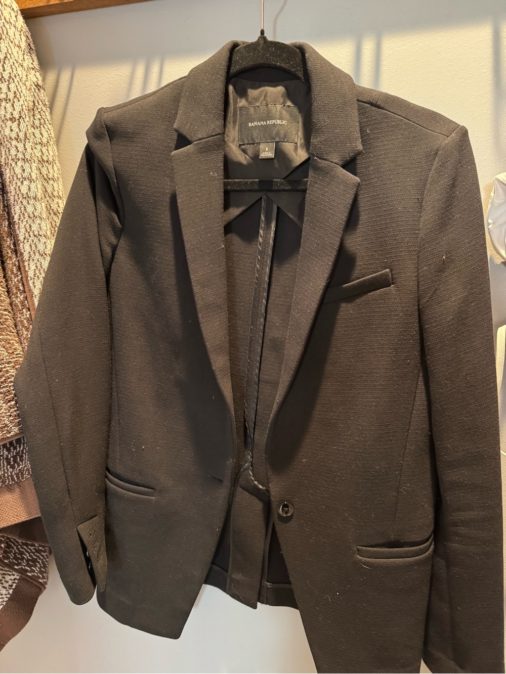 Banana Republic Black Blazer - Classic Tailored Fit